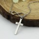 Infinity and Cross Name Necklace