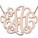 Monogram Necklace 2 Inch