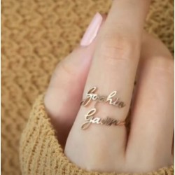 Two name ring