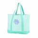 Pinstripe Tote Bag (Greek)