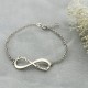 Infinity Two Names Bracelet