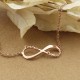 Infinity Two Names Bracelet