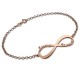 Infinity Two Names Bracelet