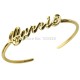 3D Carrie Style Name Bracelet