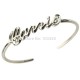 3D Carrie Style Name Bracelet