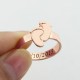 Baby Feet Ring with Name
