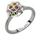 Cage Ring with BirthStones