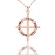 Celtic Cross Name Necklace