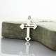 Engraved Name Cross Necklace