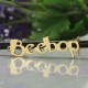 Beetle Font Name Necklace