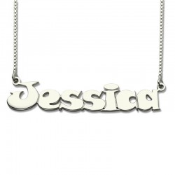 Comic Style Name Necklace