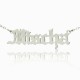 Mischa Barton Style Name Necklace