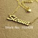 Sienna Miller Name Necklace