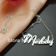 CuteHeart Customized Name Necklace
