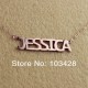 Jessica Style Font Necklace