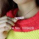 Jessica Style Font Necklace