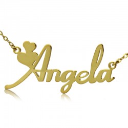Angela Style Name Necklace