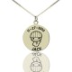 Disc Pendant for Boys Necklace
