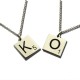 Scrabble Letter Necklace