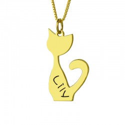 Cat Memorial Necklace