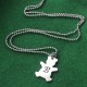 Engraved Teddy Bear Necklace