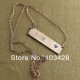 Nameplate Necklace with Birthstone
