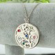 Family Tree with Engraved Names Necklace
