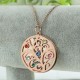 Family Tree with Engraved Names Necklace