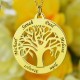 Engraved Family Tree Necklace