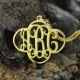 Monogram Clover Necklace