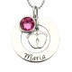 Name and Date Tag New Mom Necklace