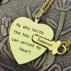 Heart Key Necklace Set