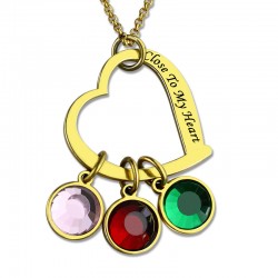 Close To My Heart Birthstones Necklace