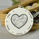 Disc Family In My Heart Mommy Necklace