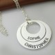 Hand Stamped BFF Necklace