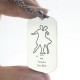 Engraved Dance With My Love Pendant