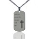 'You Are With Me' Cross Pendant