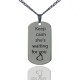 Steel Couples Necklace