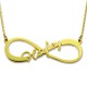 Infinity Single Name Necklace