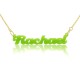 CreamPuff Name Necklace in Acrylic