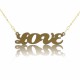 Couples font Name Necklace