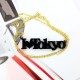 I Love Name Necklace With Heart in Acrylic