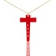 Acrylic Cross Necklace