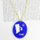 Providence With Heart Acrylic Necklace