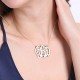 Handmade Celebrity Monogram Necklace