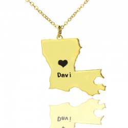State of Louisiana Necklace