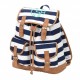 Stripe Campus Backpack (Greek)