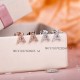 Plated Letters  with Cubic Zircon Initial Stud Earrings for Women
