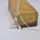 Engraved Date Personalized Initial Pendent