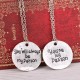 Greys Anatomy Quote Friendship Your Are My Person Necklace